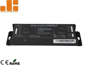 Aluminium Alloy Shell LED DALI Dimmer , Max 6A*2CH Output LED Driver Dimmer
