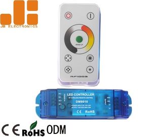 Controlador sem fio constante do diodo emissor de luz do RGB RF da tensão com 17 modos DC12V de Preseted - 24V