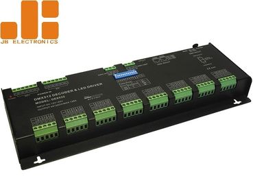 Controlador personalizado do redutor do diodo emissor de luz DMX512 para RGBW que ilumina 4A*32CH máximo